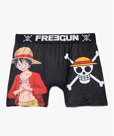 boxer microfibre motif manga homme dans boite cadeau - freegun x one piece noir boxers et caleconsF494001_2