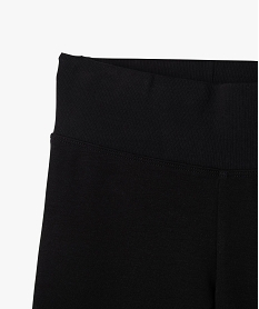 legging coupe flare fille noir standard pantalonsF500901_2
