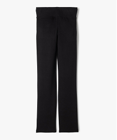 legging coupe flare fille noir standard pantalonsF500901_3