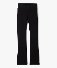 legging coupe flare fille noir standard pantalonsF500901_4
