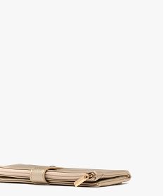 portefeuille avec bandouliere amovible femme dore porte-monnaie et portefeuillesF503301_2