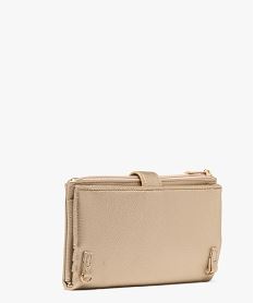 portefeuille avec bandouliere amovible femme dore porte-monnaie et portefeuillesF503301_3