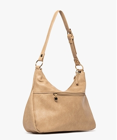 sac souple avec deux bandoulieres amovibles femme - lulucastagnette beigeF508501_2