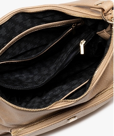 sac souple avec deux bandoulieres amovibles femme - lulucastagnette beigeF508501_3