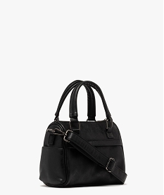 sac bowling format mini porte main femme noir standard sacs a mainF516301_2