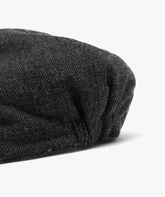 casquette a motifs chevrons homme grisF521101_2
