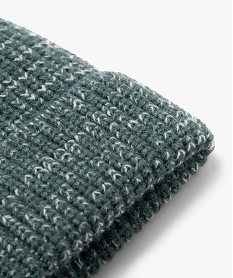 bonnet en maille chinee garcon vert standard foulards echarpes et gantsF522201_2