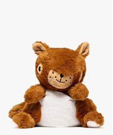 peluche bouillotte ecureuil a chauffer au micro-ondes brunF523201_2