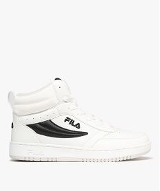 GEMO Baskets montantes Fila contrastantes garçon blanc chine