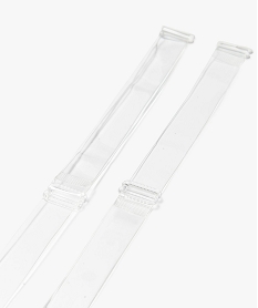 bretelles de soutien-gorge amovibles transparentes (lot de 2) - prima blanc soutien gorge avec armaturesF602501_4