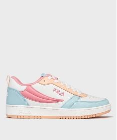 GEMO Baskets basses à lacets fille - Fila blanc standard