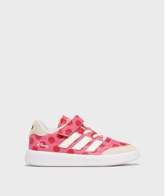 GEMO Baskets CourtBlock motif Minnie Mouse fille - Adidas x Disney rose vif