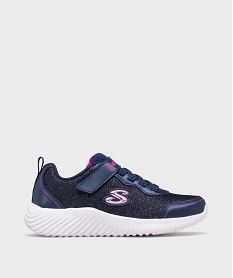 GEMO Baskets Bounder girly groove fille - Skechers Violet