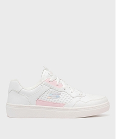 GEMO Baskets basses en matière vegan et semelle à mémoire de forme femme - Skechers Rose