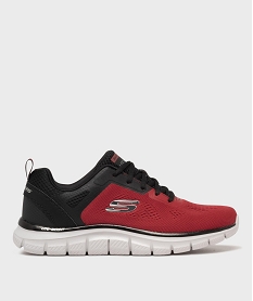 GEMO Baskets de running ultra légères en mesh aéré homme - Skechers rouge vif