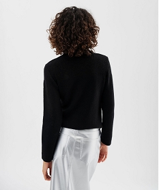 pull en maille fine a col rond femme noir pullsF672301_3