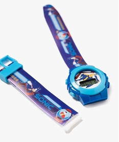 montre digitale enfant avec bracelet souple - sonic the hedgehog bleu standardG404901_4