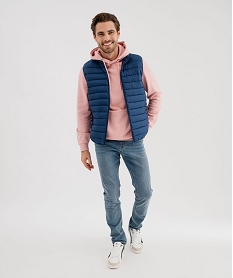 sweat a capuche interieur molletonne homme rose sweatsG408001_4
