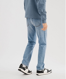jean coupe regular legerement delave homme bleuG411601_3