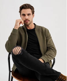 GEMO Jean skinny en denim de coton stretch homme noir standard