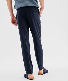 pantalon en toile avec taille ajustable homme bleu standardG416201_3