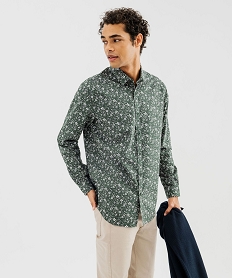 GEMO Chemise à motif fleuris homme Imprimé