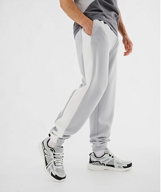 pantalon de jogging en maille extensible homme gris standardG422101_2