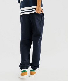pantalon de jogging interieur molletonne homme[missing] bleuG422401_4
