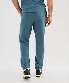 pantalon de jogging interieur molletonne homme bleuG422801_3