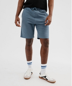 bermuda en maille avec ceinture ajustable homme orageG423901_4