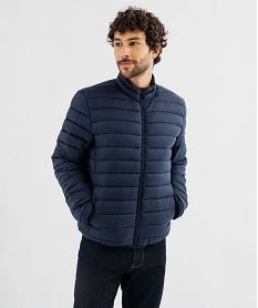 doudoune legere a col montant homme bleu doudouneG424701_4