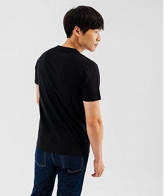 tee-shirt manches courtes imprime homme - junji ito collection noir standard tee-shirtsG432801_3