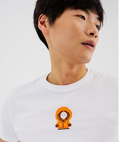 tee-shirt manches courtes imprime devant et dos homme - south park blanc standard tee-shirtsG434801_2