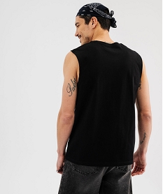 tee-shirt sans manches imprime homme - black sabbath noir standard tee-shirtsG438101_3