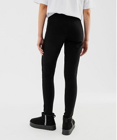 leggings avec zips decoratifs femme noir standard leggings et jeggingsG438701_3