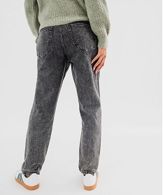 jean boyfriend taille normale avec ceinture fine femme gris standardG442501_3