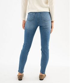 jegging confortable a taille elastique femme bleuG443301_4