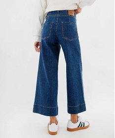 jean large a pont taille haute 910e femme bleuG443601_3
