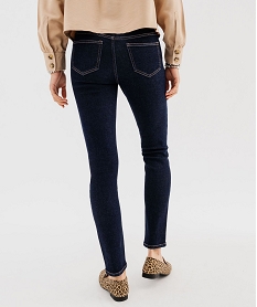 jean slim taille normale en denim extensible femme bleuG444901_3
