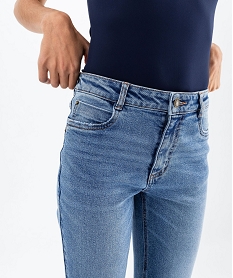 jean slim taille normale en denim extensible femme bleu vifG445001_4