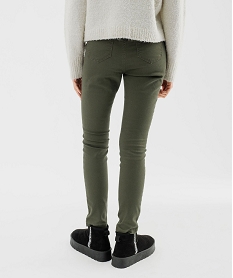 jegging a taille elastique femme kaki standard pantalonsG447901_3