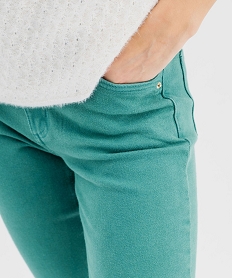 jean slim colore taille normale femme vert pantalonsG449501_2