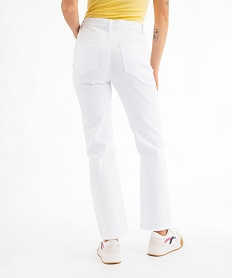 pantalon coupe regular taille normale femme beige pantalonsG450701_3