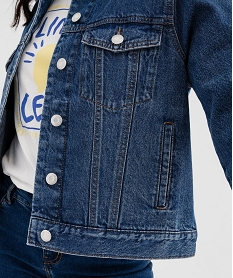 veste en jean classique femme bleu standard vestesG457901_2
