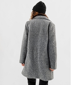 manteau court fermeture un bouton femme gris standard manteauxG459101_3