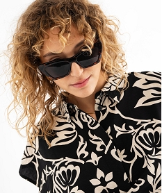 chemise sans manches et fluide en viscose imprimee femme imprime chemisiersG459501_2