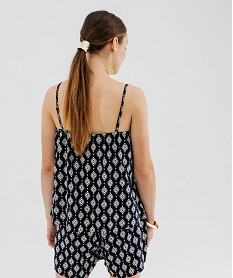 debardeur a fines bretelles en viscose fluide et imprimee femme imprime blousesG467001_3