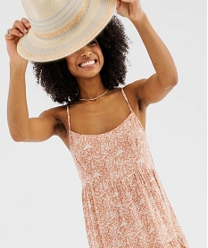 robe a bretelles style boheme femme imprimeG470401_2