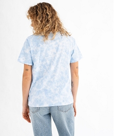 tee-shirt manches courtes avec motif xxl femme - ucla bleu standard t-shirts manches courtesG483201_3