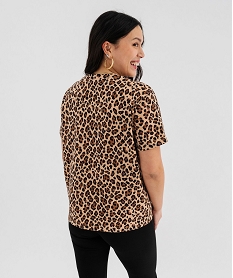 tee-shirt manches courtes imprime femme imprime t-shirts manches courtesG484501_3